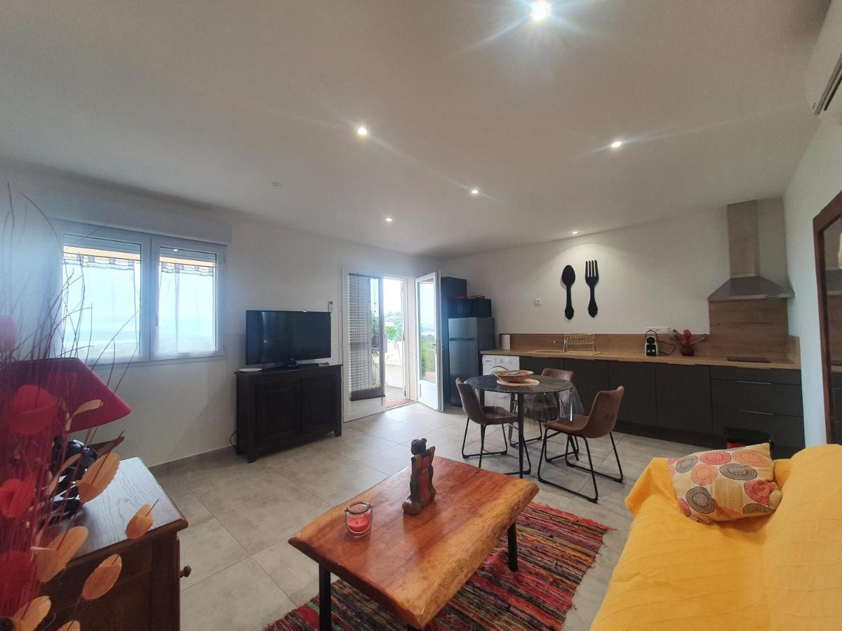 Tres Belle Residence Vue Mer Et Piscine Chauffee - Baccalocation 포르토베쉬오 외부 사진