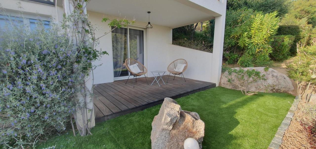 Tres Belle Residence Vue Mer Et Piscine Chauffee - Baccalocation 포르토베쉬오 외부 사진