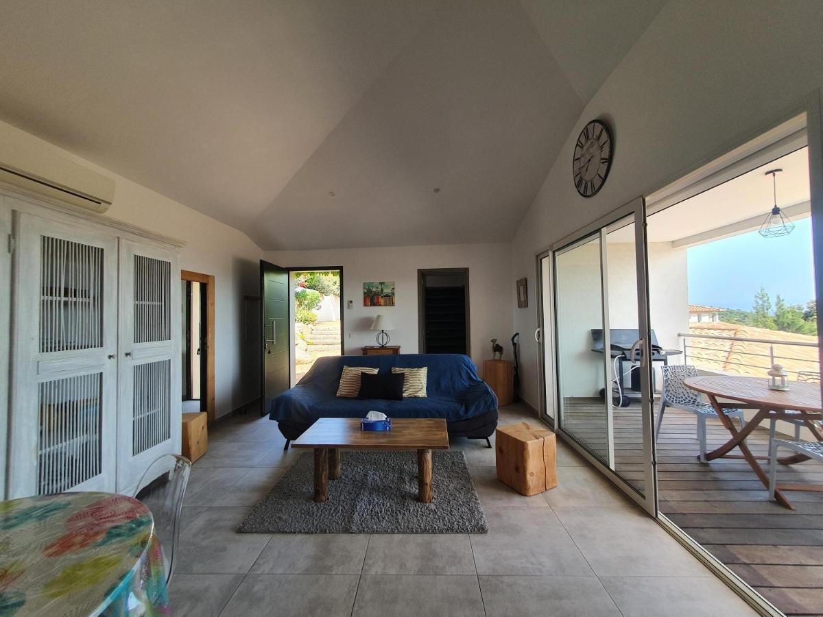 Tres Belle Residence Vue Mer Et Piscine Chauffee - Baccalocation 포르토베쉬오 외부 사진