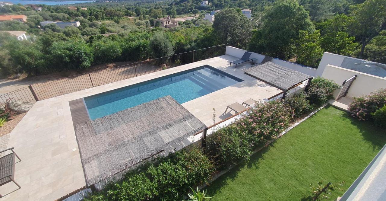 Tres Belle Residence Vue Mer Et Piscine Chauffee - Baccalocation 포르토베쉬오 외부 사진